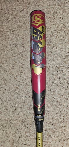 Used BBCOR Certified 2022 Louisville Slugger Composite Meta PWR Bat (-3) 30 oz 33"