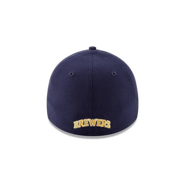 Milwaukee Brewers Hat New Era Flex Fit New MLB Medium - Large Fit Brew Crew