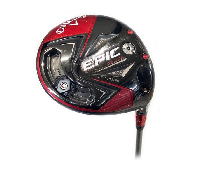 Callaway Epic Flash Sub Zero UDesign Red 9* Driver Graphite Diamana X-Stiff  Flex