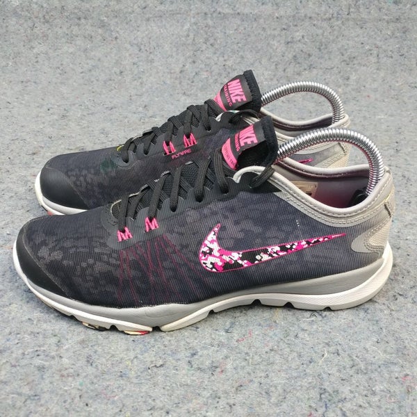 Nike Supreme TR 4 Running Shoes Size 8 Trainers Black Pink | SidelineSwap