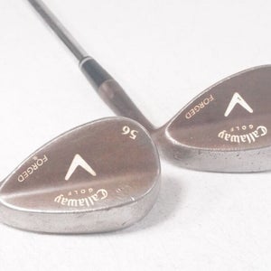 Callaway Forged Vintage 56*, 60* Wedge Set Right Steel # 131274