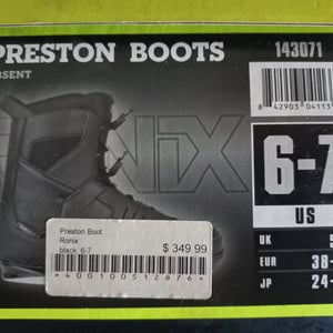 New Ronix Preston Boots Wakeboard Bindings