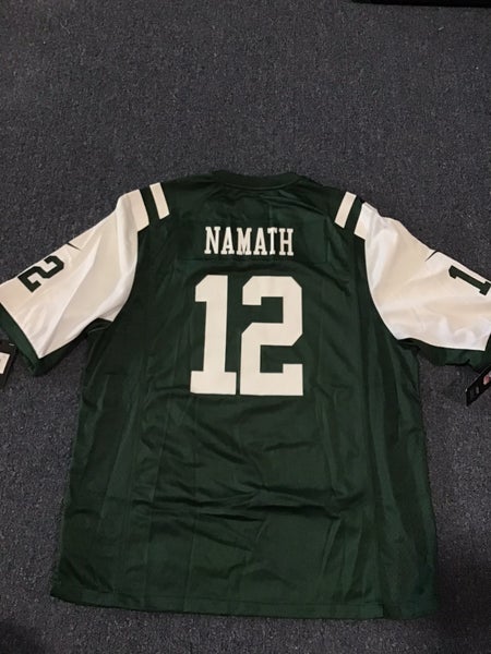 Joe Namath New York Jets Nike Green Jersey