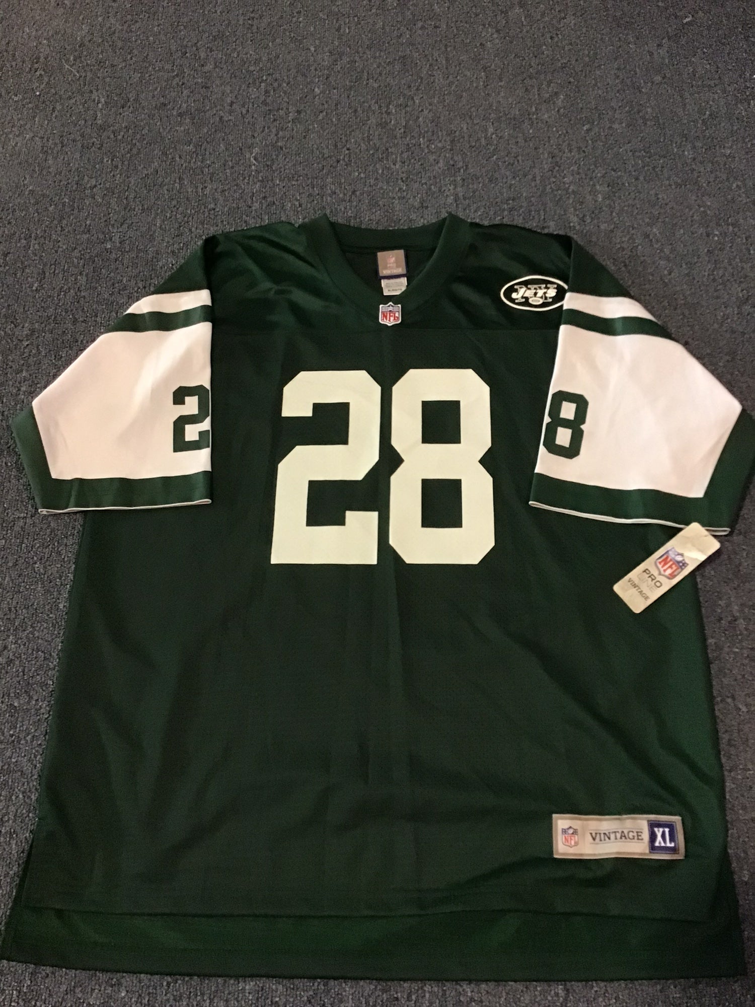 Nike NFL New York Jets Jamal Adams #33 On Field Home Jersey/Men's XL