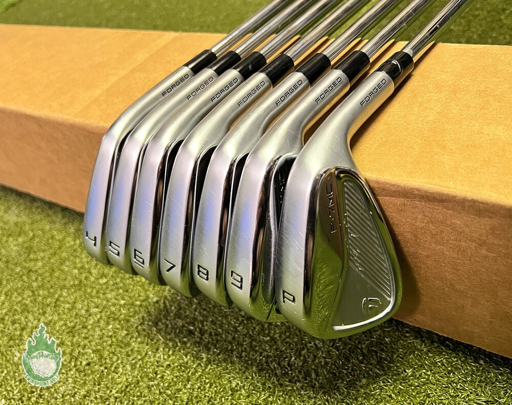 TaylorMade P730 4PW Iron Set Right Stiff Flex KBS Tour Steel 166329