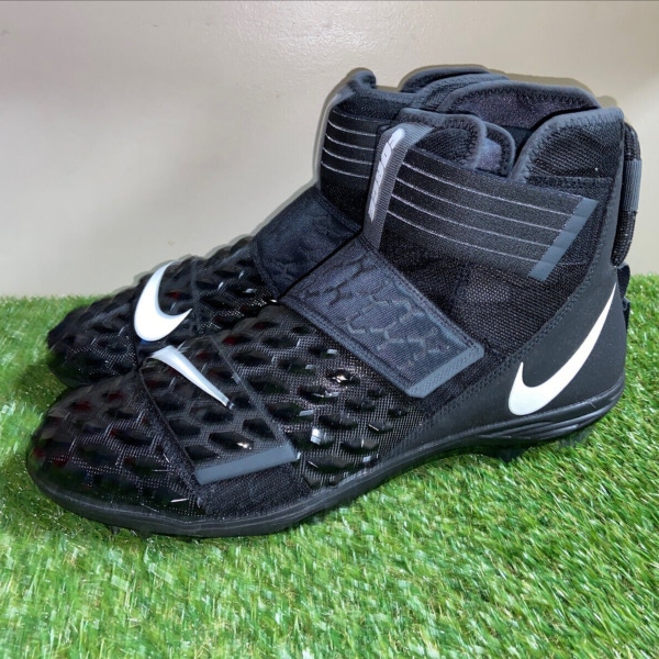 *SOLD* Nike Force Savage Elite 2 Football Cleats Black White AH3999-001 Men Size 12 NEW