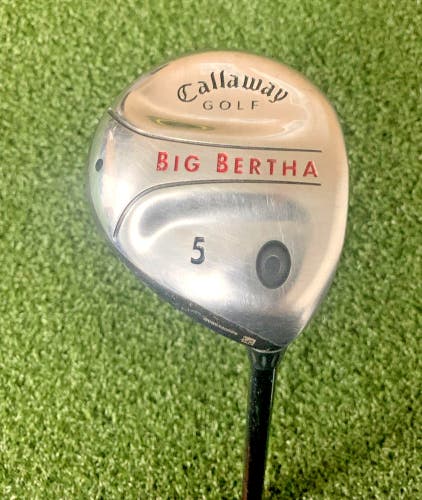 Callaway Golf Big Bertha 5 Fairway Wood / RH / Regular Graphite ~42" / dj2656