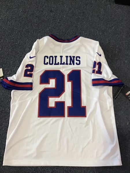 Nike NY New York Giants On Field Jersey #21 Collins Light Wear Youth Large  14-16