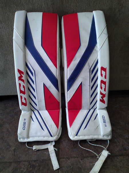 28" CCM Axis 1.5 Goalie Leg Pads -