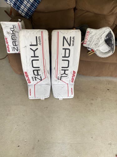 Bauer Pro Stock MACH Goalie Leg Pads