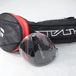 LEFT HANDED TaylorMade Stealth 10.5* Driver Head Only NEW w/ Cover  #157798