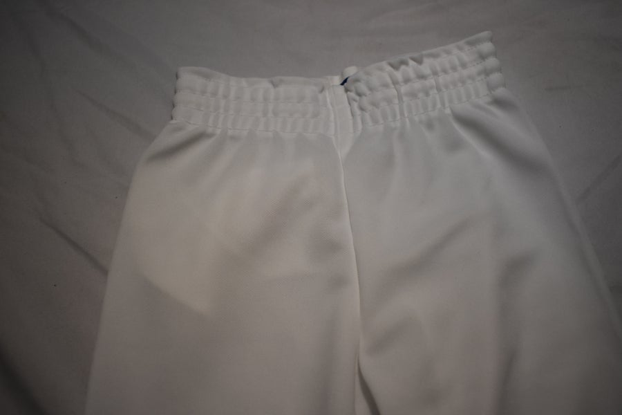 New Team MLB Youth XS MLB White Majestic 857 Baseball Pants Polyester A20