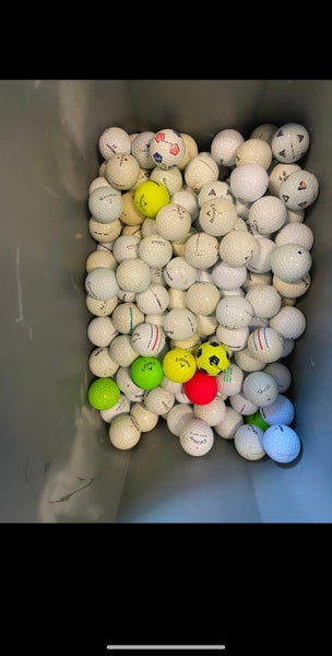 100 ASSORTED GOLF BALLS