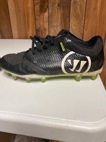 Black Used Size 7.5 (Women's 8.5) Low Top Burn 9.0