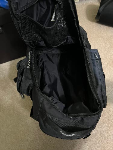 Black Used Large/Extra Large Nike Lacrosse Backpack