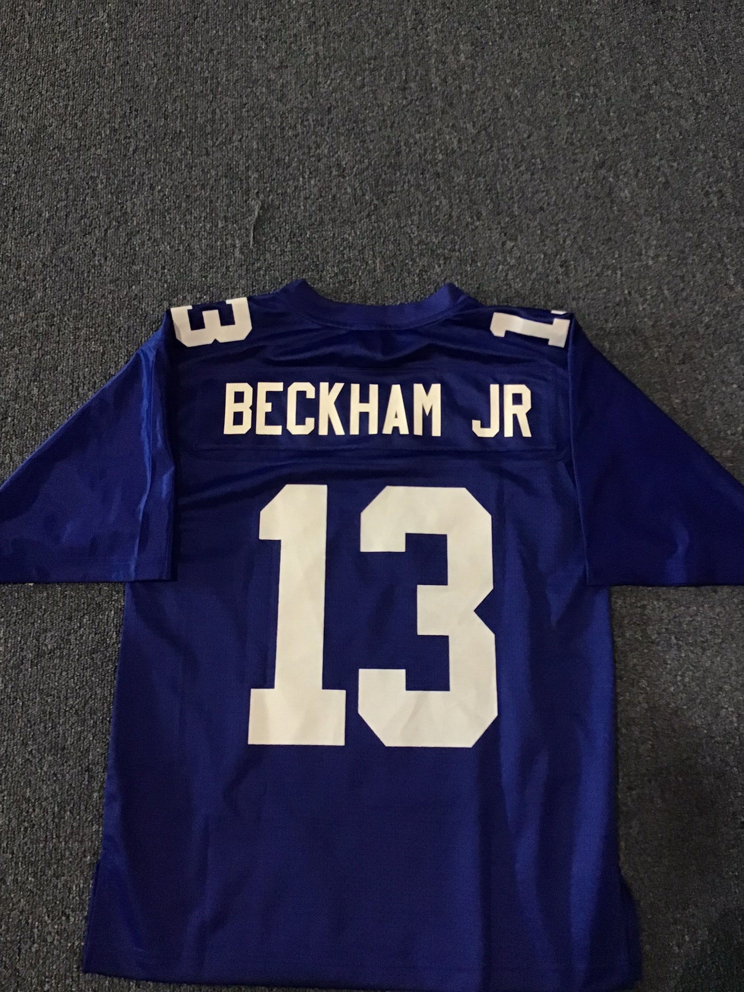 Nike On Field ODELL BECKHAM JR. NY Giants 13 Size XL NFL Jersey NWT Blue