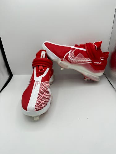 Nike Force Zoom Trout 7 Baseball Cleats Red CI3134-602 Men’s Size 11