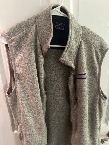 Gray Vineyard Vines Vest- Large