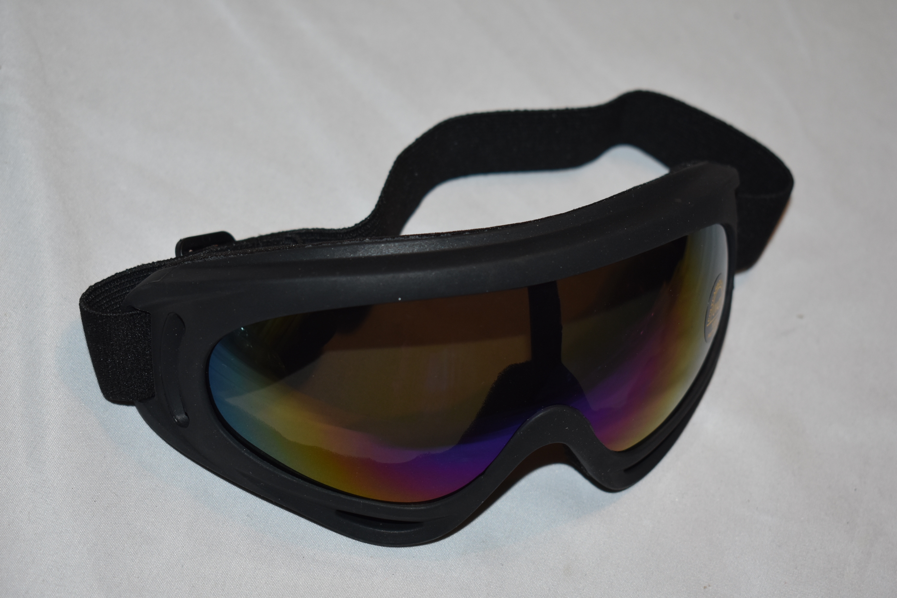Polycarbonate UV400 Sports Goggles, Black - New Condition!