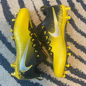 Yellow and Black Nike Vapor Cleats Brand New