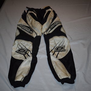 ONeal Motocross Element Series Motocross Pants, Black/White, 12/14
