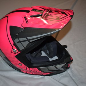 HJC CL-XY II Motocross Helmet, Pink, Youth Small - Great Condition!