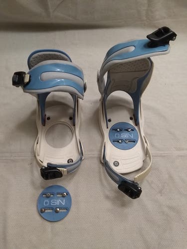 Unisex Used Medium O'sins Classic Snowboard Bindings Vintage