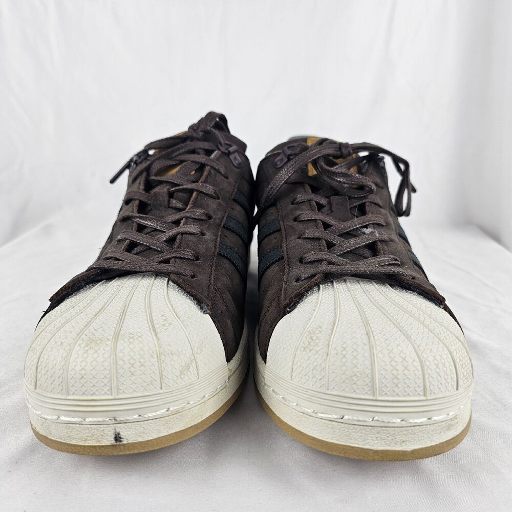 are adidas superstars real leather