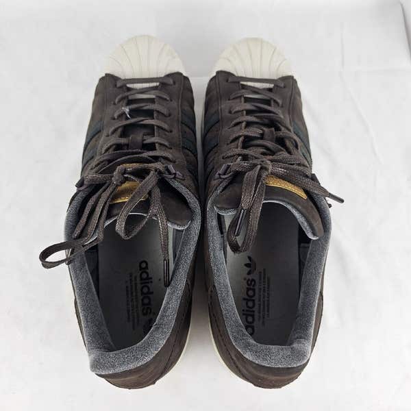 Adidas Originals Superstar Dark Brown S82214 Leather Sneakers Mens Size 13  | SidelineSwap | Buy and Sell on SidelineSwap