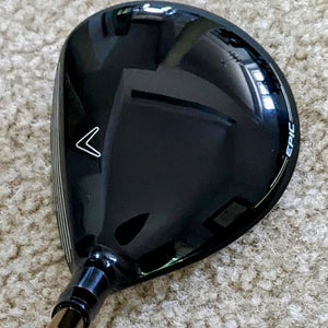 Men's Used Callaway Right Handed Epic Max Star Fairway Wood Senior Flex 9 Wood