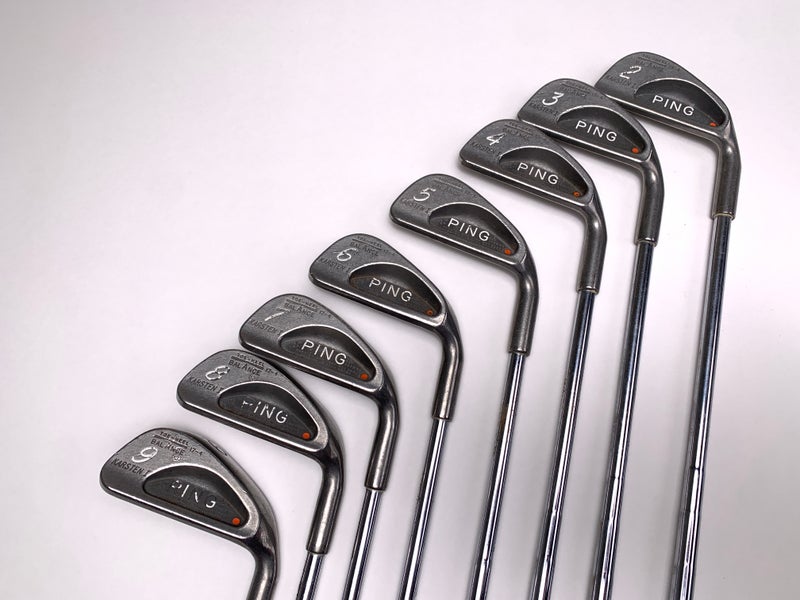 Ping Karsten I Iron Set 2-9 Orange Dot 2* Flat Karsten ZZ-Lite