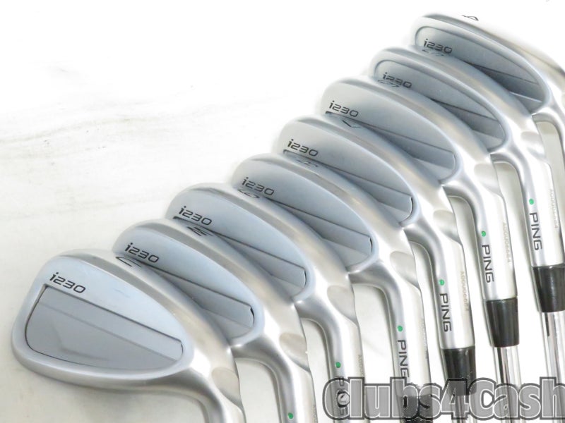 PING i230 Irons Green Dot NS PRO Modus3 Tour 105 Regular 4-P+Uw +1