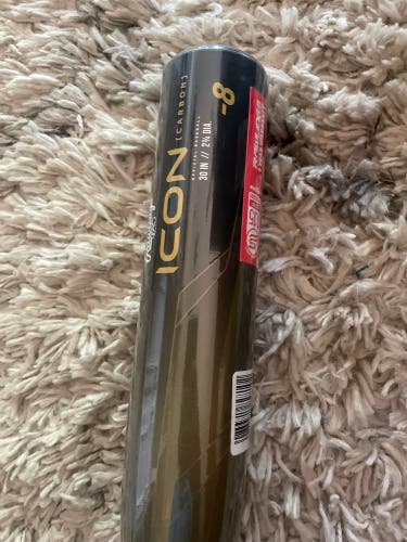 New USSSA Certified Rawlings (-8) 22 oz 30" ICON Bat