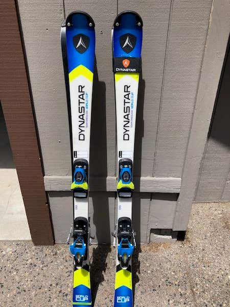 Unisex 2018 139cm Dynastar Omeglass World Cup Race Skis With Look