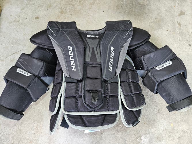Used XL Bauer GSX Goalie Chest Protector