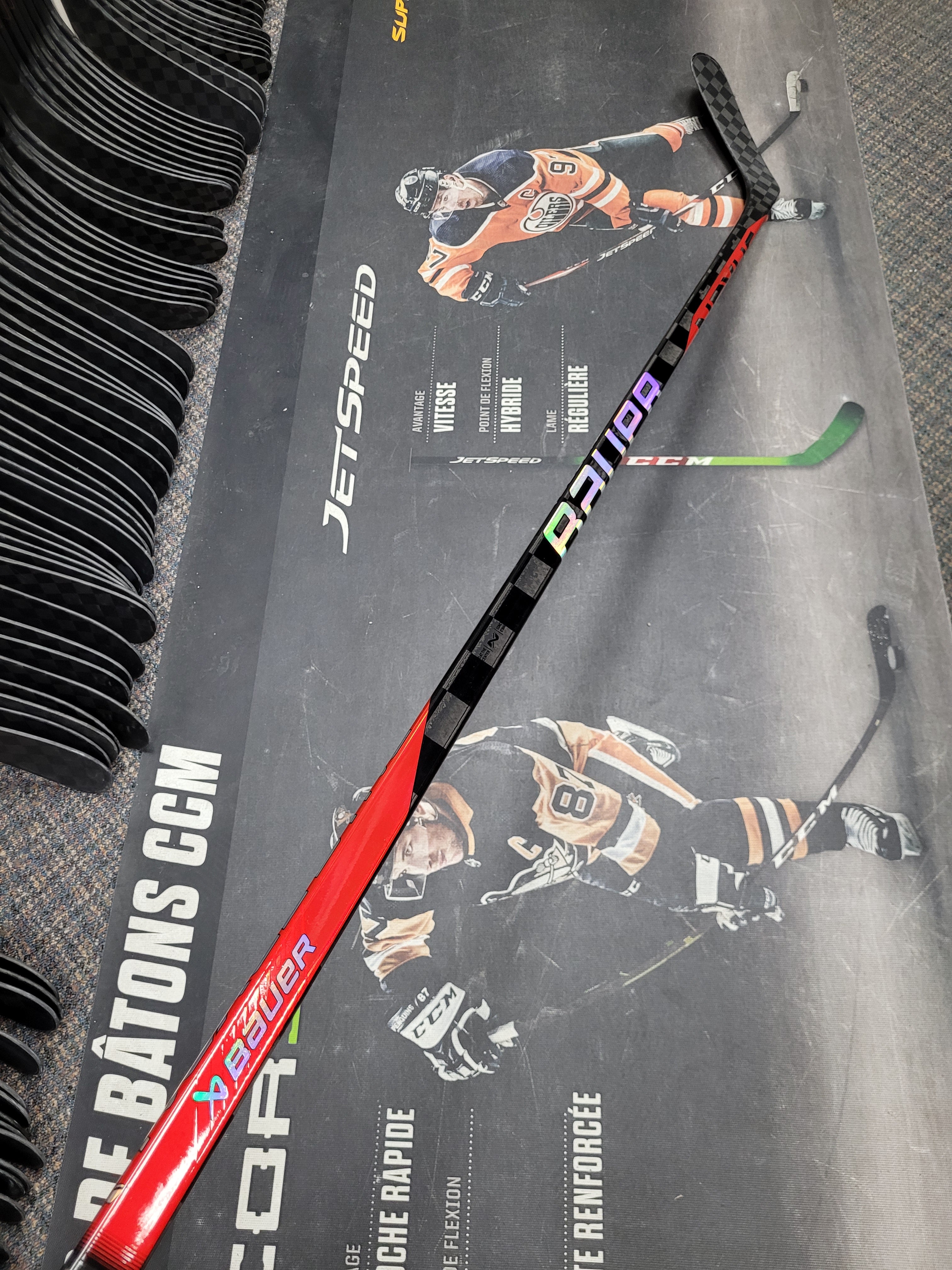 New Left Hand PM9 77 Flex Synergy Hockey Stick