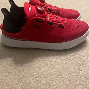 Red Under Armour SlipSpeed Size 11