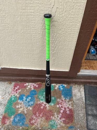 Used BBCOR Certified Wood (-3) 30 oz 33" Pro Label Bat