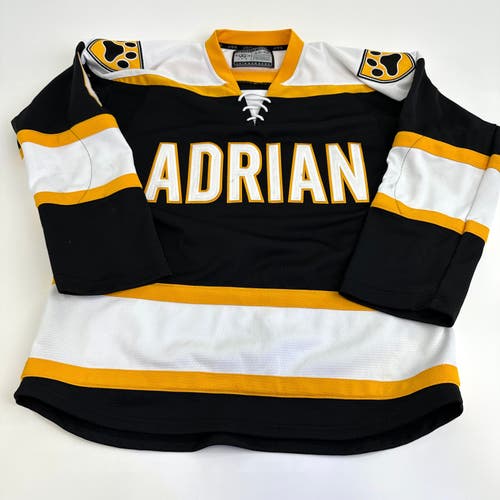 Used Adrian College Black Womens JOG Game Jersey | Size Small-48 | #6