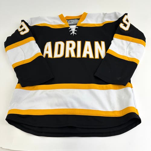 Used Adrian College Black Womens JOG Game Jersey | Size Small-48 | #9