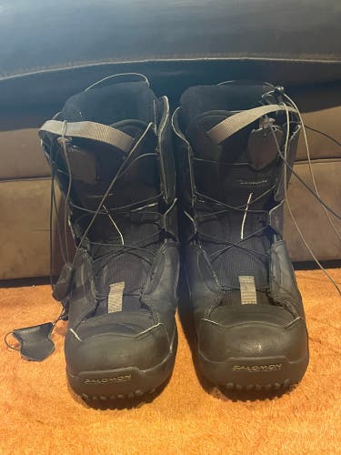 Mens Salomon Symbio Snowboard Boots Size 8.5