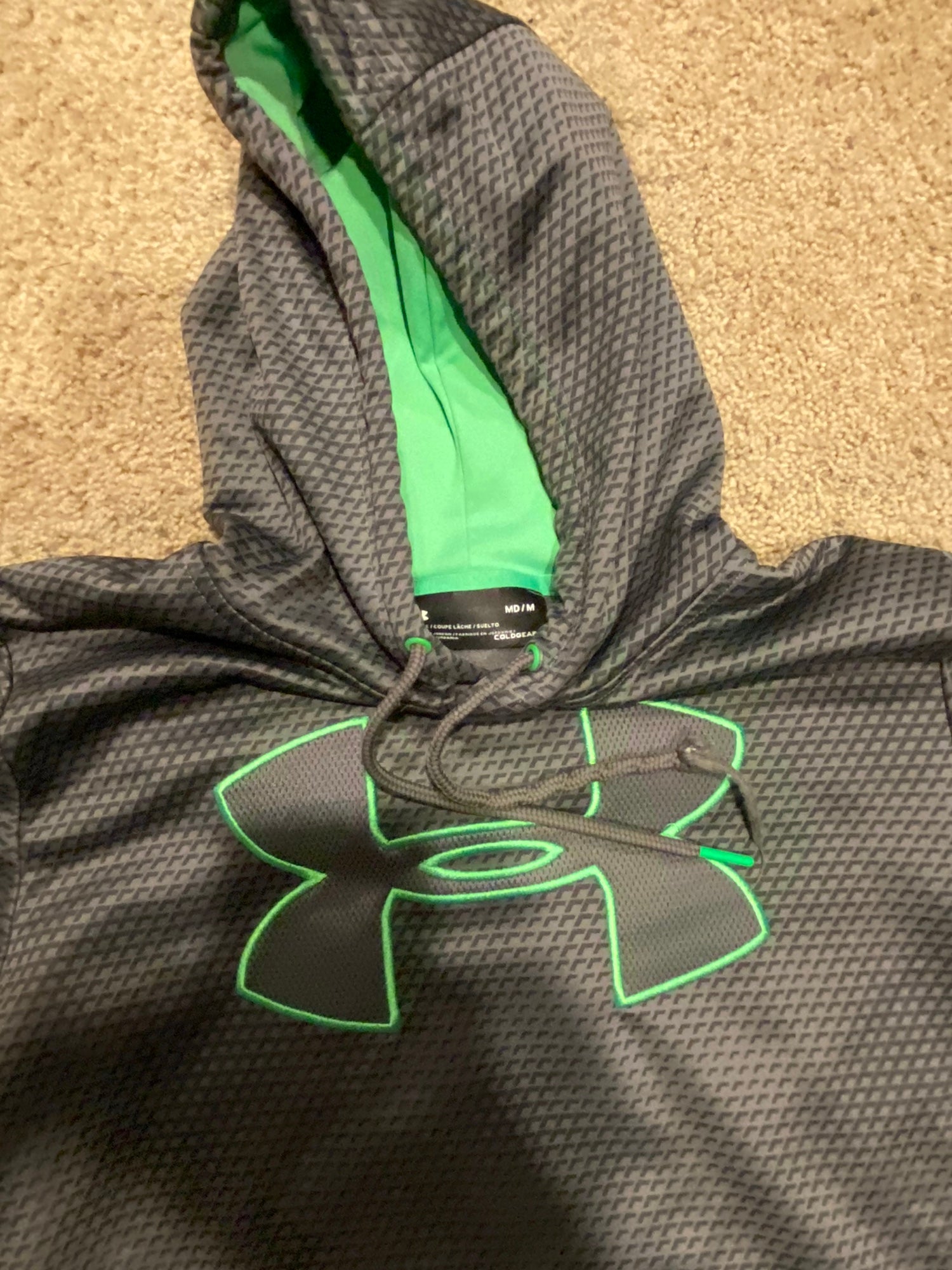Neon Green Under Armour Hoodies