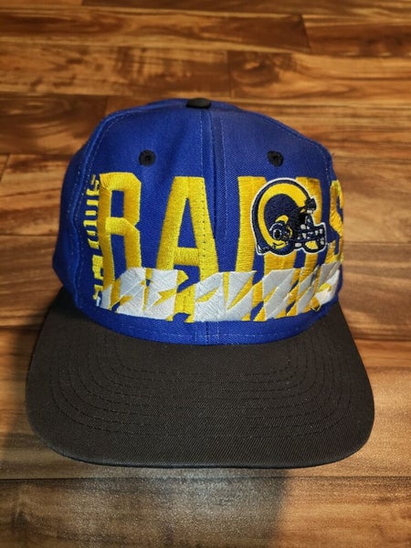 Vintage St Louis Rams Hat Football Logo 7 VTG Ball Cap Hat Strap Back  Baseball