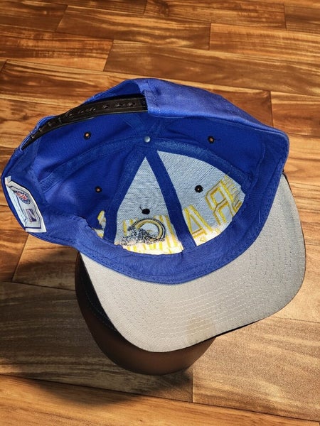 Vintage Rare St Louis Rams Logo 7 NFL Sports Vtg Hat Cap Blue