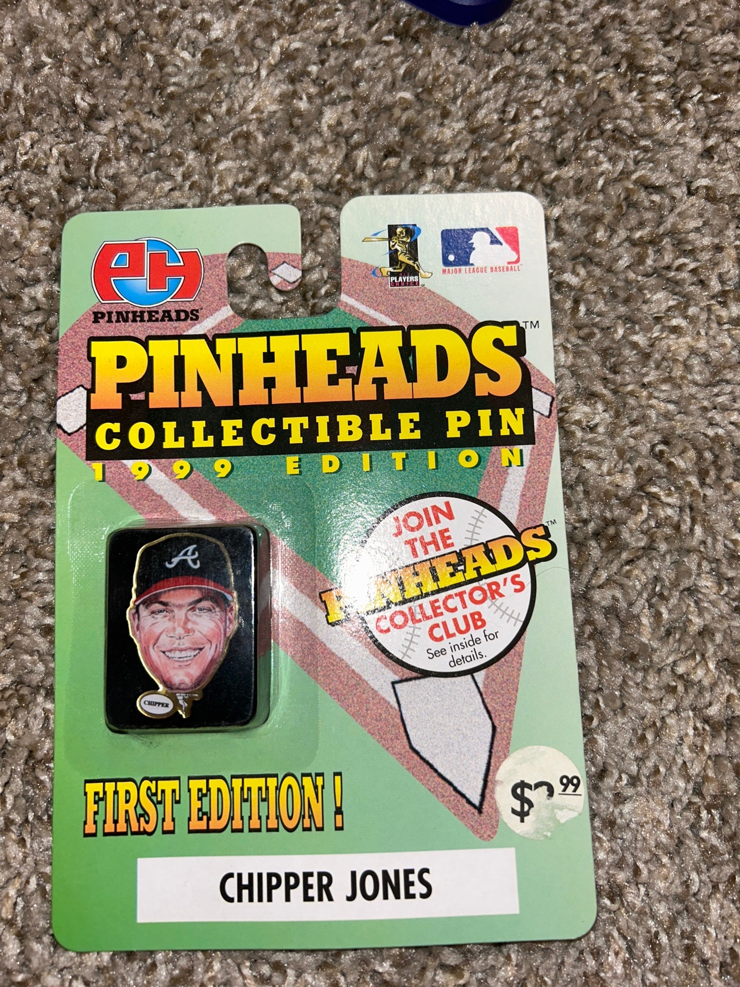 Pin on Chipper Jones