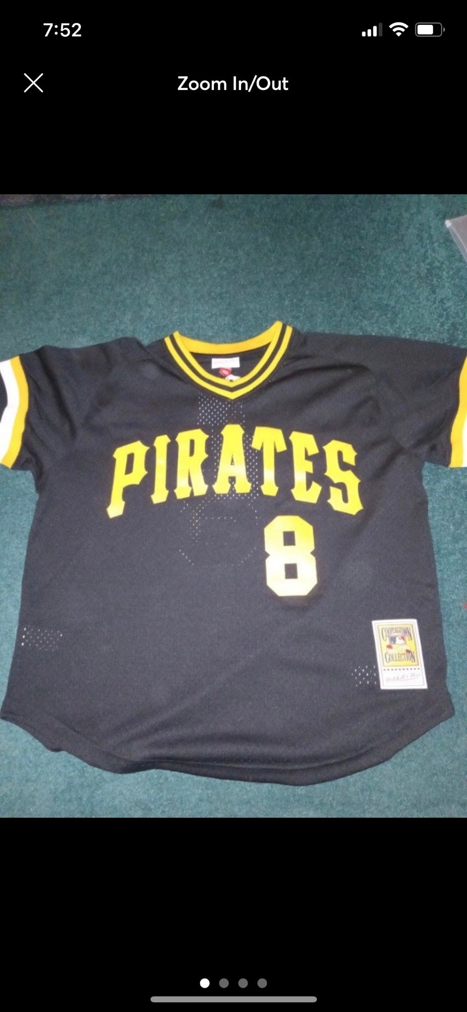 Willie Stargell Pittsburgh Pirates Mitchell & Ness MLB Men's Jersey XL