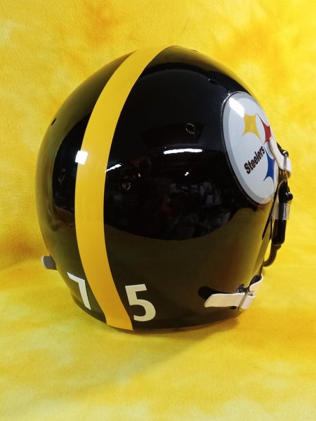 TK2 Style Custom Football Helmet Pittsburgh Steelers Joe Greene