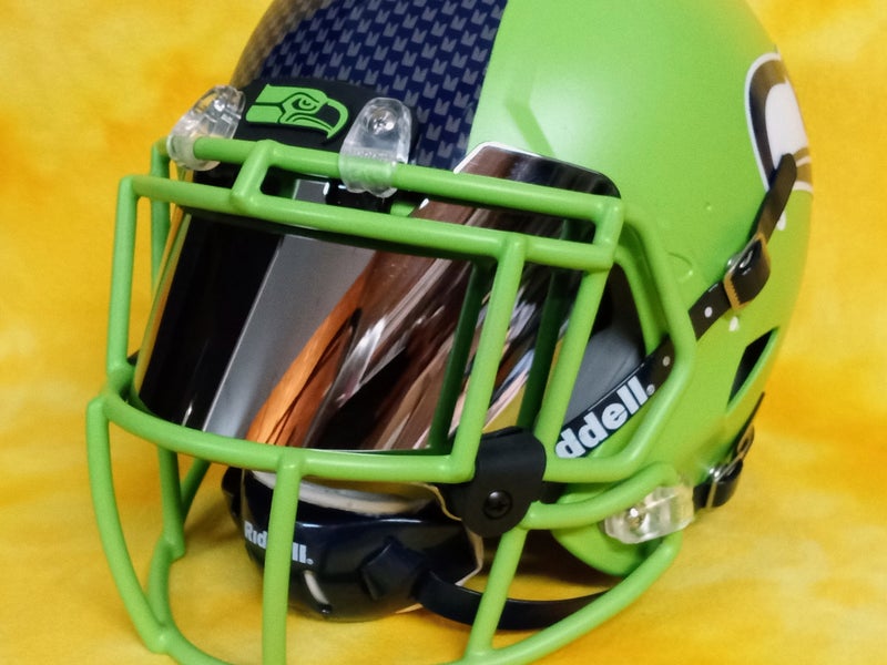 CUSTOM SEATTLE SEAHAWKS RIDDELL SPEED MINI HELMET