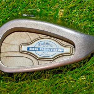 Callaway	Big Bertha X-12 Irons 	8 Iron	RH	35.5"	Graphite	Light	New Grip
