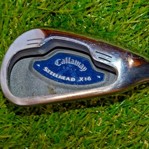 Callaway	SteelHead X-16	6 Iron	RH	37.5"	Graphite	Firm	New Grip